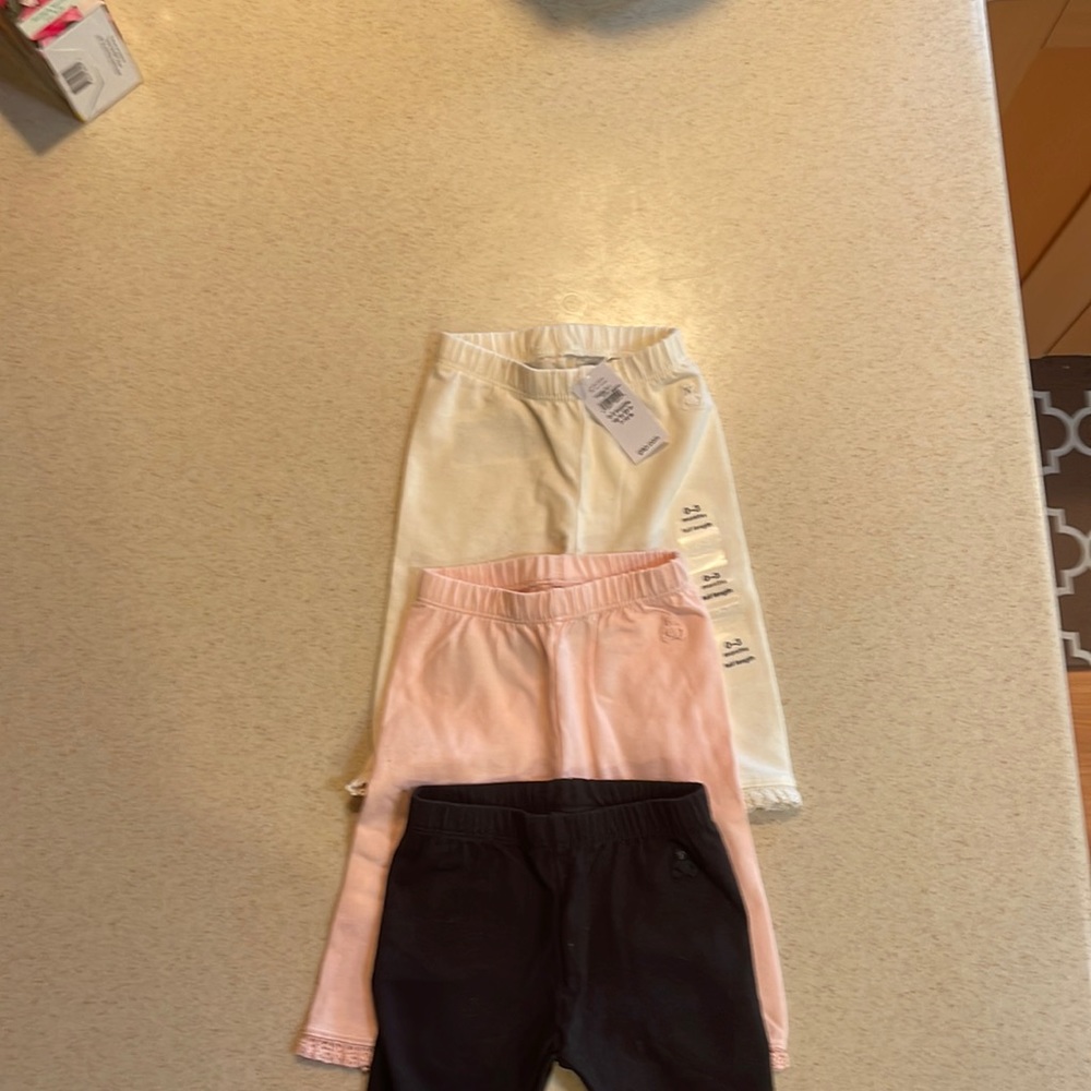 Baby Girl Brand New Gap Legging Bundle